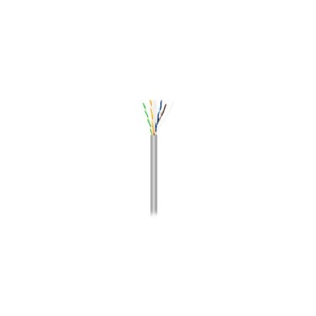 Cable AISENS RJ45 Cat.6 CCA UTP 100m Gris (A135-0660)