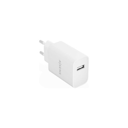 Cargador Pared AISENS 1xUSB-A 10.5W Blanco (A110-0853)