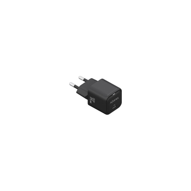 Cargador Pared AISENS 1xUSB-C 35W (ASCH-35W1P023-BK)