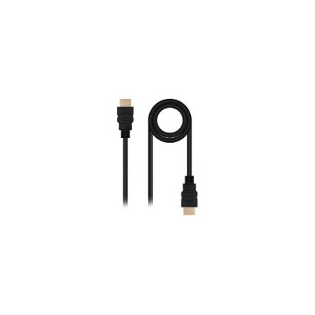 Nanocable HDMI/M a HDMI/M 50cm Negro (10.15.3800)
