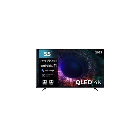 TV CECOTEC 55" V1+ VQU11055+ QLED 4K UHD HDMI (02568)