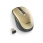 Ratón NGS Óptico RF 2.4GHz 1600dpi Dorado (EVORUSTGOLD)
