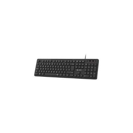 Teclado SUBBLIM Slim Silencioso Negro (SUBKBC-0SSK50)