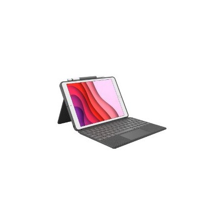 Funda+Teclado LOGITECH 10.2" iPad Gris (920-009627)