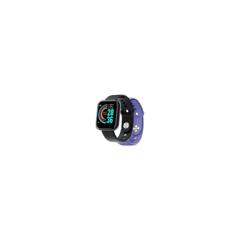 Smartwatch CELLY 1.44" BT Negro/Violeta (TRAINERBEATVL) Smartwatch CELLY 1.44" BT Negro/Violeta (TRAINERBEATVL)
