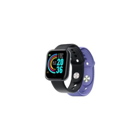 Smartwatch CELLY 1.44" BT Negro/Violeta (TRAINERBEATVL)