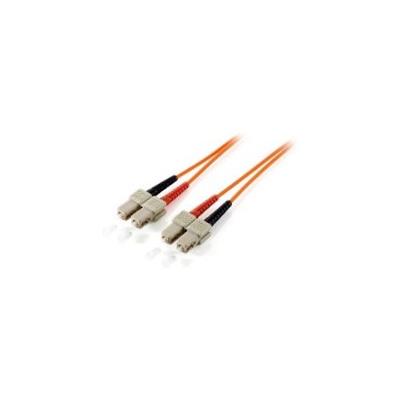 Fibra Óptica EQUIP SC/M a SC/M 1m Naranja (EQ253321)