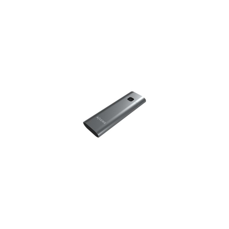 Caja AISENS SSD M.2 NVMe USB-C 3.1 Gris (ASM2-021GR)