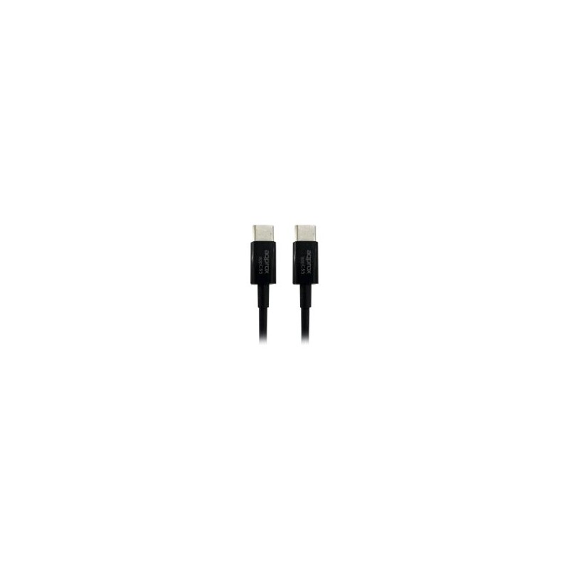 Cable Approx USB-C/M a USB-C/M PD 30W Negro (APPC55)