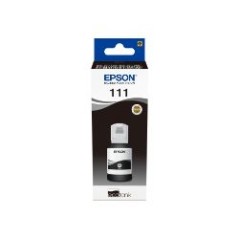 Botella Tinta Epson EcoTank 111 Negro (C13T03M140)