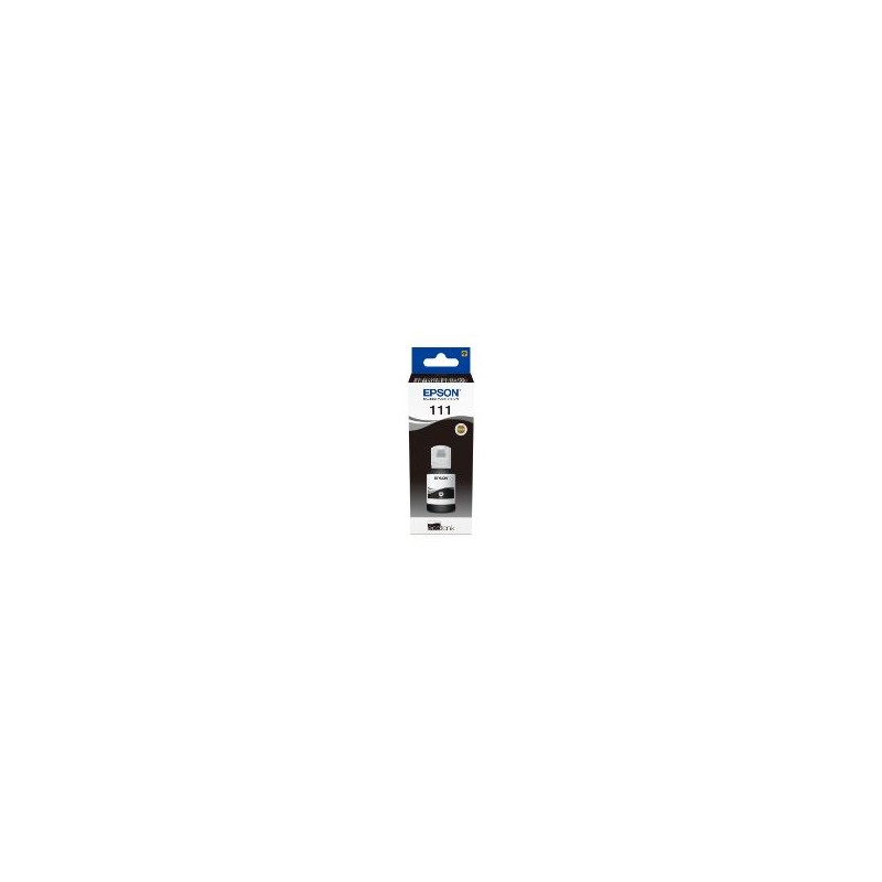 Botella Tinta Epson EcoTank 111 Negro (C13T03M140)