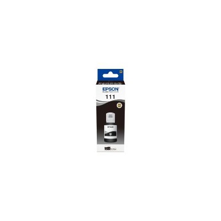 Botella Tinta Epson EcoTank 111 Negro (C13T03M140)