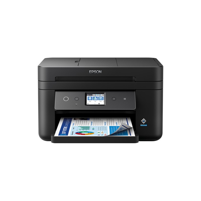 Multif Epson WF-2885DWF A4 Color Fax Negra (C11CG28408) Multif Epson WF-2885DWF A4 Color Fax Negra (C11CG28408)