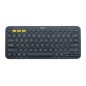 Teclado LOGITECH K380 Bluetooth Ruso Negro (920-007584)
