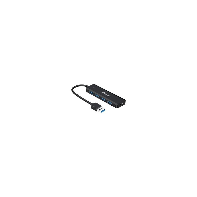 Hub EQUIP Life A USB-C3.0 a 4xUSB-A3.0 Negro (EQ128959) Hub EQUIP Life A USB-C3.0 a 4xUSB-A3.0 Negro (EQ128959)
