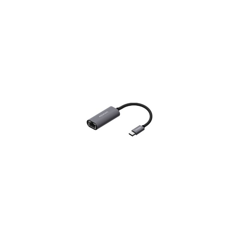 Adaptador AISENS USB-C/M a RJ45/H 15cm Gris (A109-0709)
