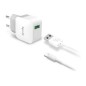 Cargador de Pared CELLY 1USB-A Cable USB-C (TCUSBTYPEC) Cargador de Pared CELLY 1USB-A Cable USB-C (TCUSBTYPEC)