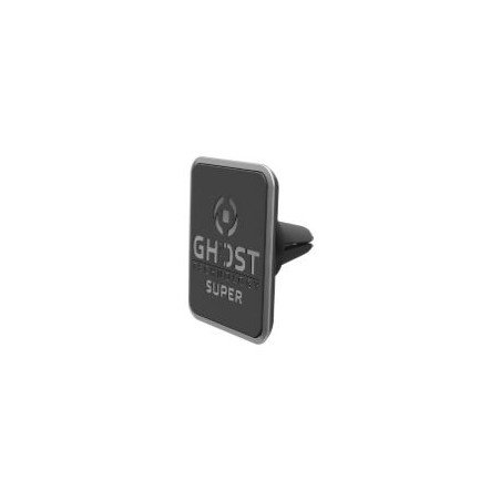 Soporte de Coche CELLY Magnético Negro (GHOSTSUPERVENT)
