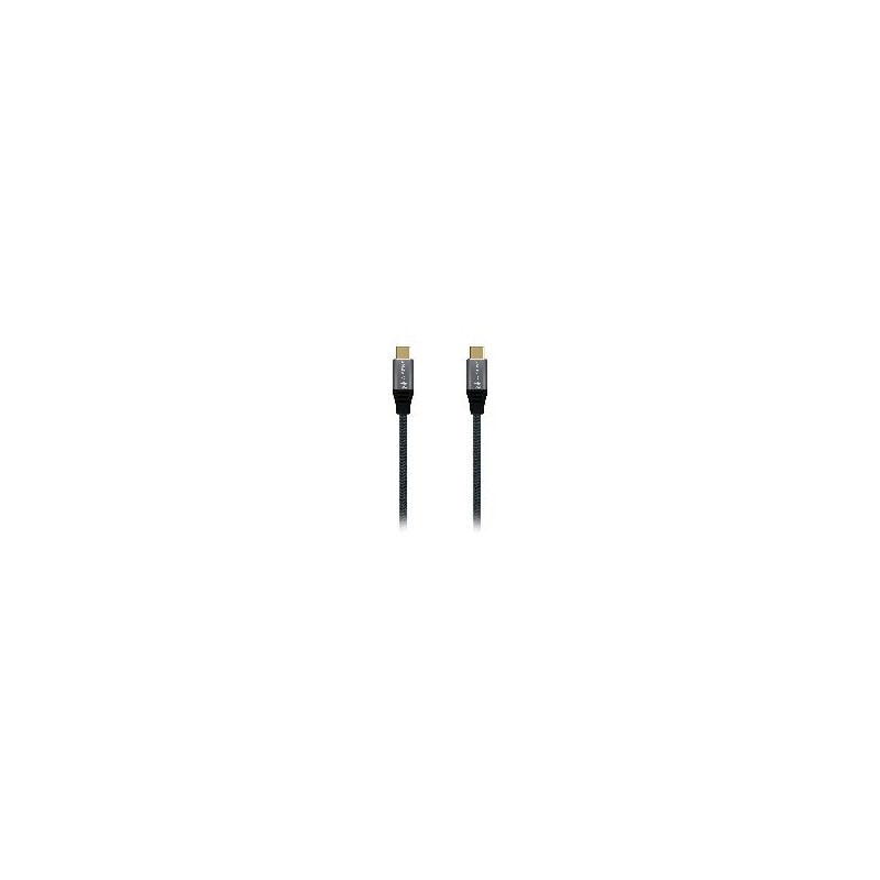Cable AISENS USB-C 4/M a USB-C 4/M 1m Gris (A107-0671)