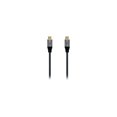 Cable AISENS USB-C 4/M a USB-C 4/M 1m Gris (A107-0671)