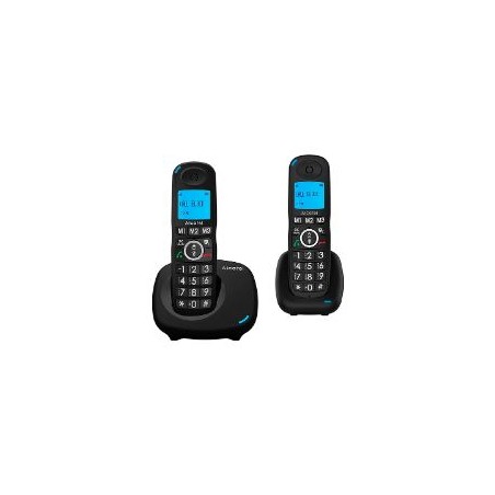 Teléfono Inalámb. Alcatel XL535 Duo Negro (ATL1422290)