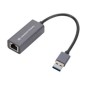 Adaptador CONCEPTRONIC USB 3.0 a RJ45 Gris (ABBY08G)