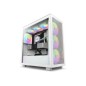 Caja NZXT H7 Flow RGB ATX mATX Blanca (CM-H71FW-R1)