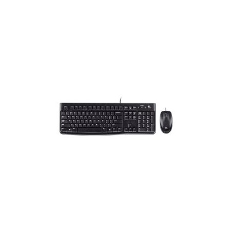 T+Ratón LOGITECH MK120 USB Italiano Negro (920-002543)