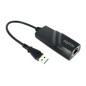 Adaptador Approx USB 3.0 a RJ45 Negro (APPC07GV3)