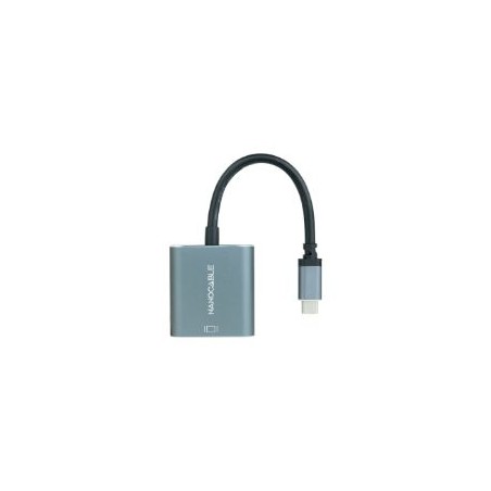 Adaptador Nanocable USB-C/M a DVI/H Gris (10.16.4103-G)