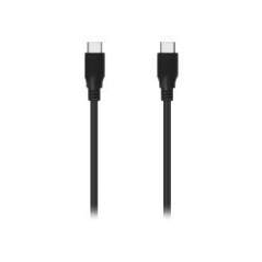 Cable AISENS USB-C/M a USB-C/M 1m Negro (A107-0702)