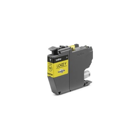 Tinta BROTHER Amarillo 550 páginas (LC422Y)