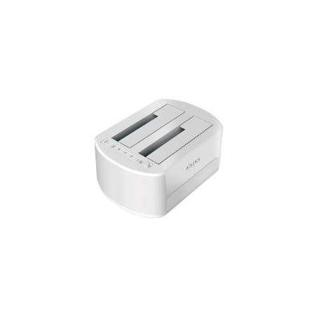 Dock AISENS USB 3.0 SATA 2.5"/3.5" Blanco (ASDS-D02W)