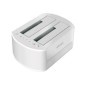 Dock AISENS USB 3.0 SATA 2.5"/3.5" Blanco (ASDS-D02W) Dock AISENS USB 3.0 SATA 2.5"/3.5" Blanco (ASDS-D02W)