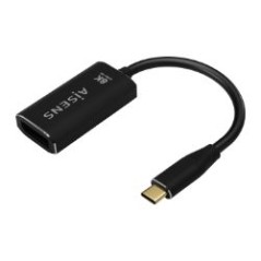 Adaptador AISENS USB-C/M a DP/H 15cm Negro (A109-0690)