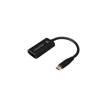 Adaptador AISENS USB-C/M a DP/H 15cm Negro (A109-0690)