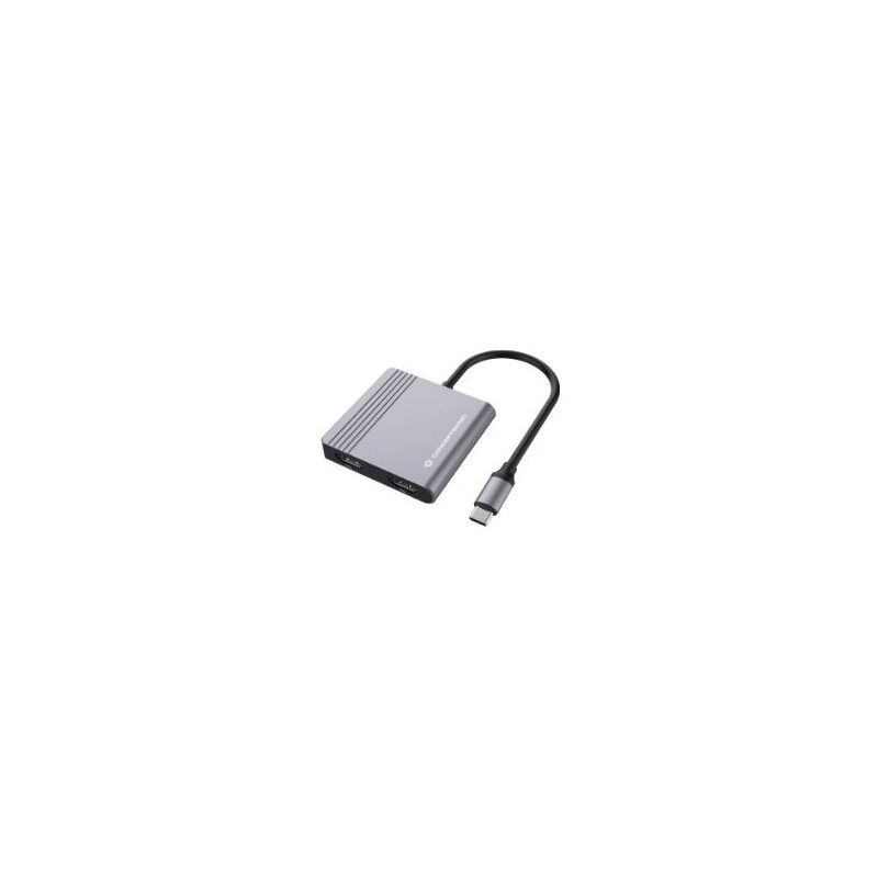 Adaptador CONCEPTRONIC 4en1 USB-C 3.0 Gris (DONN13G) Adaptador CONCEPTRONIC 4en1 USB-C 3.0 Gris (DONN13G)