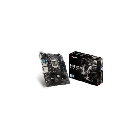 Biostar H410MHG:(1200) 2DDR4 4SATA3 HDMI VGA DVI-D mATX