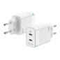 Cargador Pared AISENS 2Usb-C 45W (ASCH-45W2P005-W) Cargador Pared AISENS 2Usb-C 45W (ASCH-45W2P005-W)
