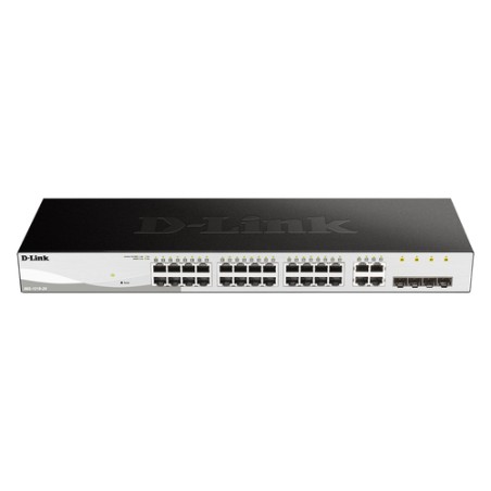 Switch D-Link 24xRJ45 GbE 4xSFP Rack 1U (DGS-1210-28/E)