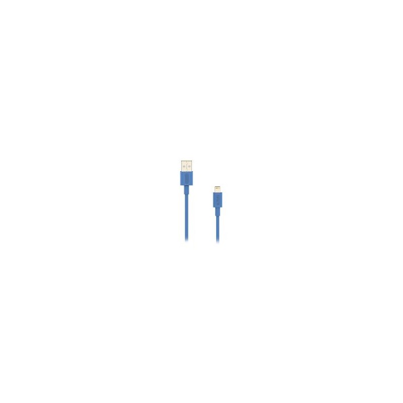 Cable NUBBEH USB-A/Lightning 1m 2A Azul (NBTCABLALBL1)