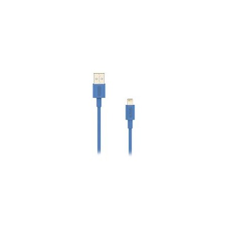 Cable NUBBEH USB-A/Lightning 1m 2A Azul (NBTCABLALBL1)