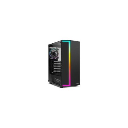 Caja NOX Infinity Gamma ARGB ATX Negra (NXINFTYGAMMA)
