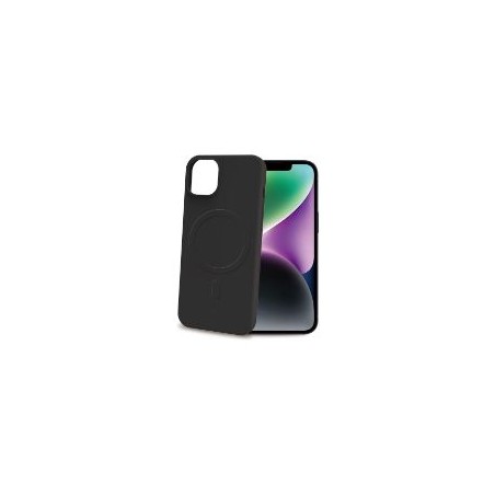 Funda CELLY Cromomag iPhone 15 Negra (CROMOMAG1053BK)