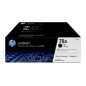 Toner HP LaserJet Pro 78A Pack 2 Negro (CE278AD) Toner HP LaserJet Pro 78A Pack 2 Negro (CE278AD)