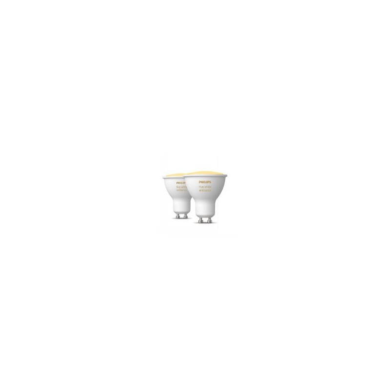Bombilla Philips Hue LED GU10 35W Kit 2 (929001953310)