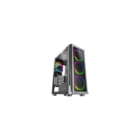 Caja Mars Gaming ARGB ATX EATX mATX Negra (MCNEO)