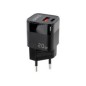 Cargador Pared TooQ 20W 1USB 1USB-C Negro (TQWC-QCPD20) Cargador Pared TooQ 20W 1USB 1USB-C Negro (TQWC-QCPD20)