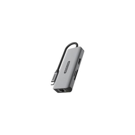 Docking Sitecom 6en1 USB-C a HDMI/USB-A/SD (CN-5503)
