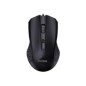 Ratón NILOX Óptico USB-A 2400dpi Negro (MOUSB1013)